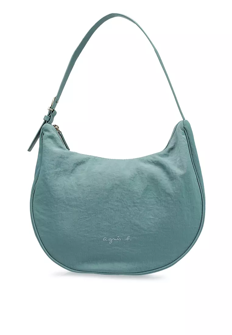 agnès b. Crescent Nylon Shoulder Bag