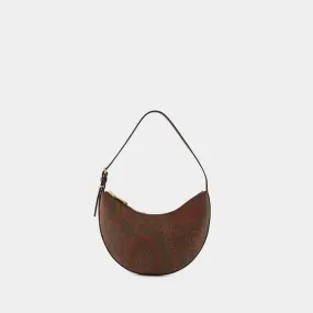 Arnique Shoulder Bag - Etro - Leather - Brown