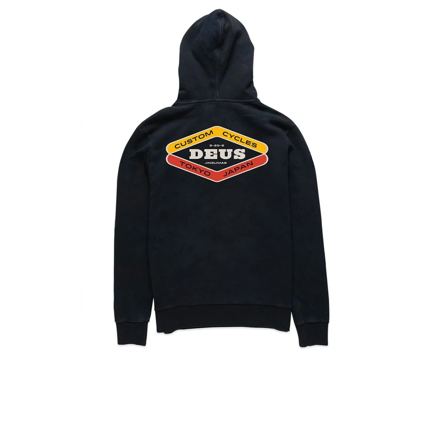Deus Loco Hoodie Black