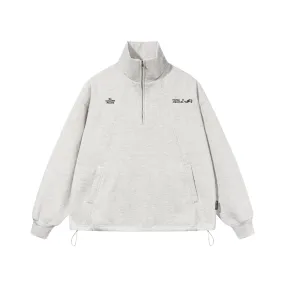 Half Zip Stitched Pullover