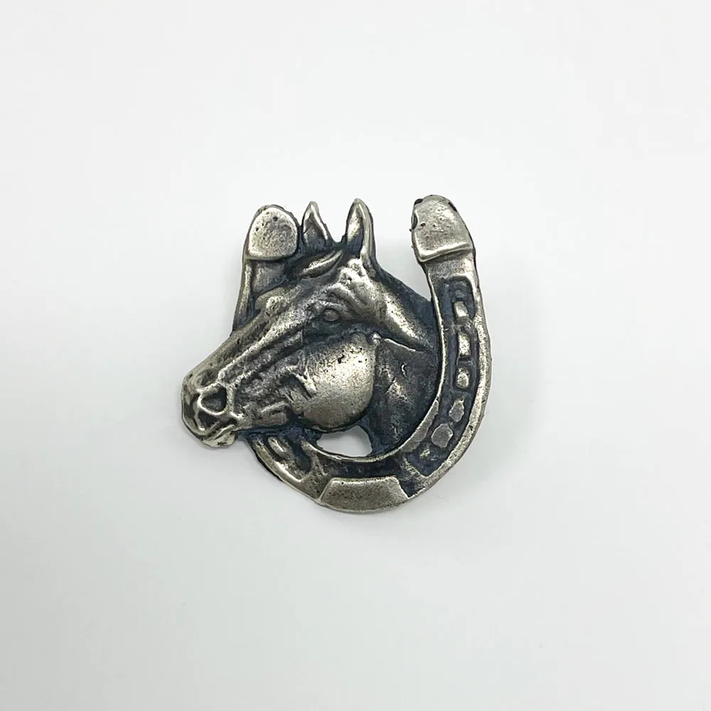 Horseshoe Head Scarf Ring