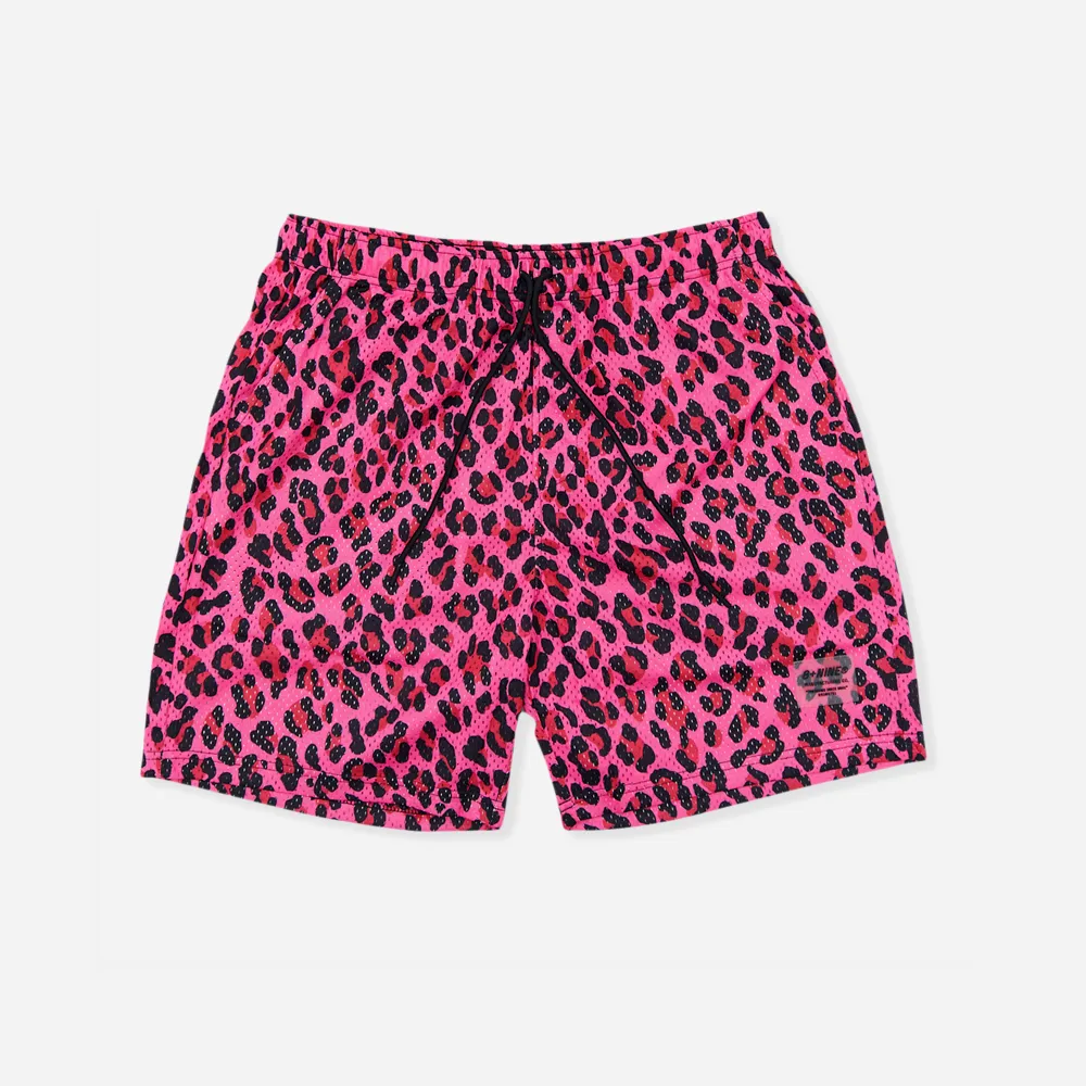 Jungle Mesh Shorts Magenta
