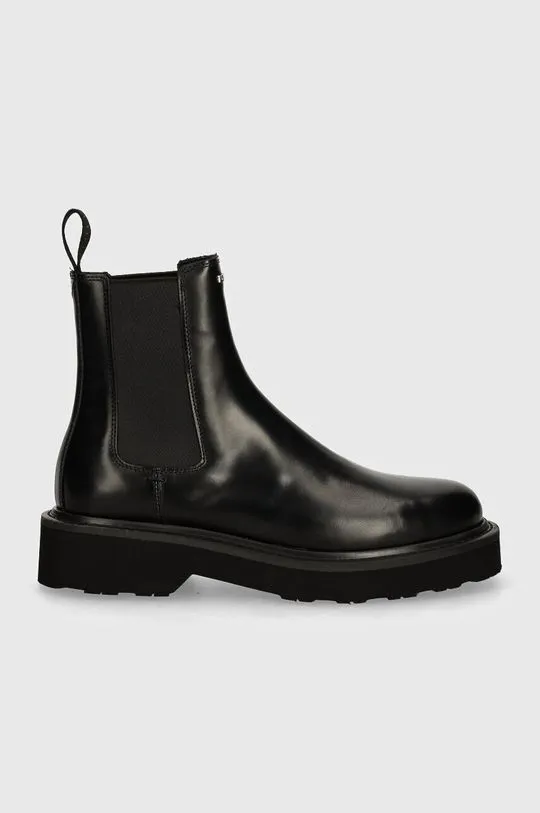 Kenzo leather chelsea boots Ukio Chelsea Boots women's black color FE62BT115L52.99