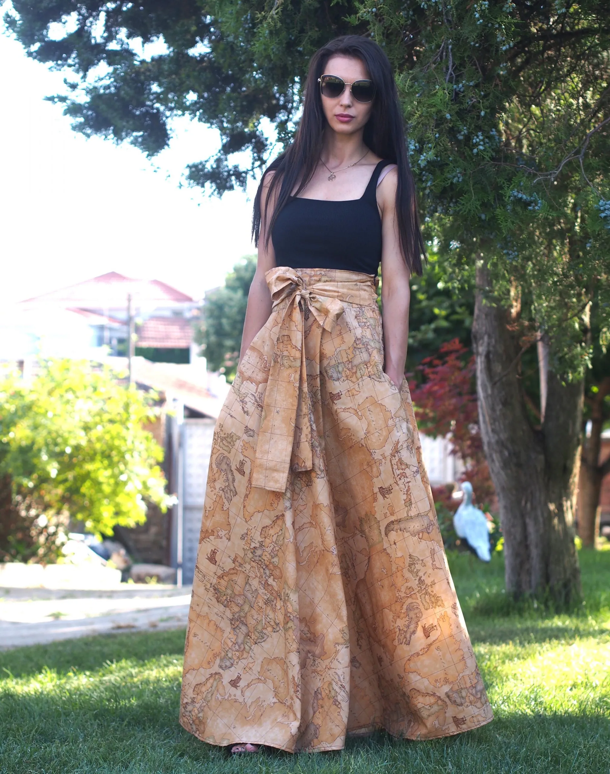 Long Maxi Skirt,Women maxi Skirt,Extravagant long maxi skirt,Long summer skirt,Plus size skirt,Maxi skirts women