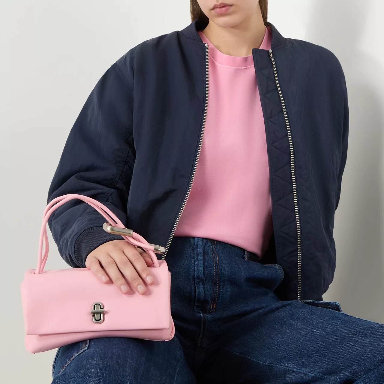 MARC JACOBS The Mini Dual Bag - Ribbon Pink
