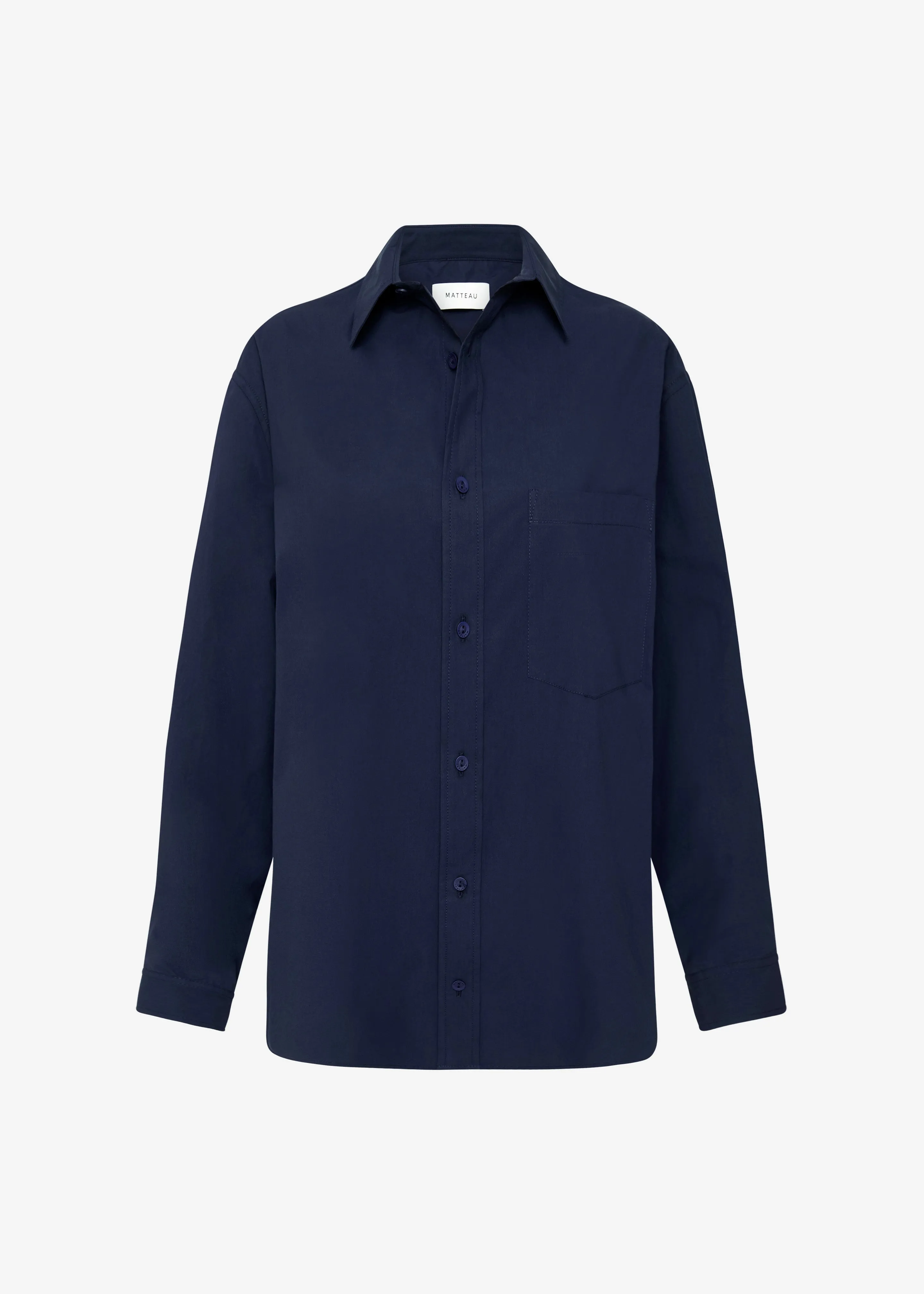 Matteau Relaxed Shirt - Navy