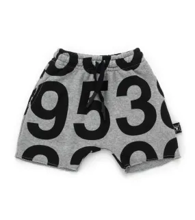 numbered sweatshorts