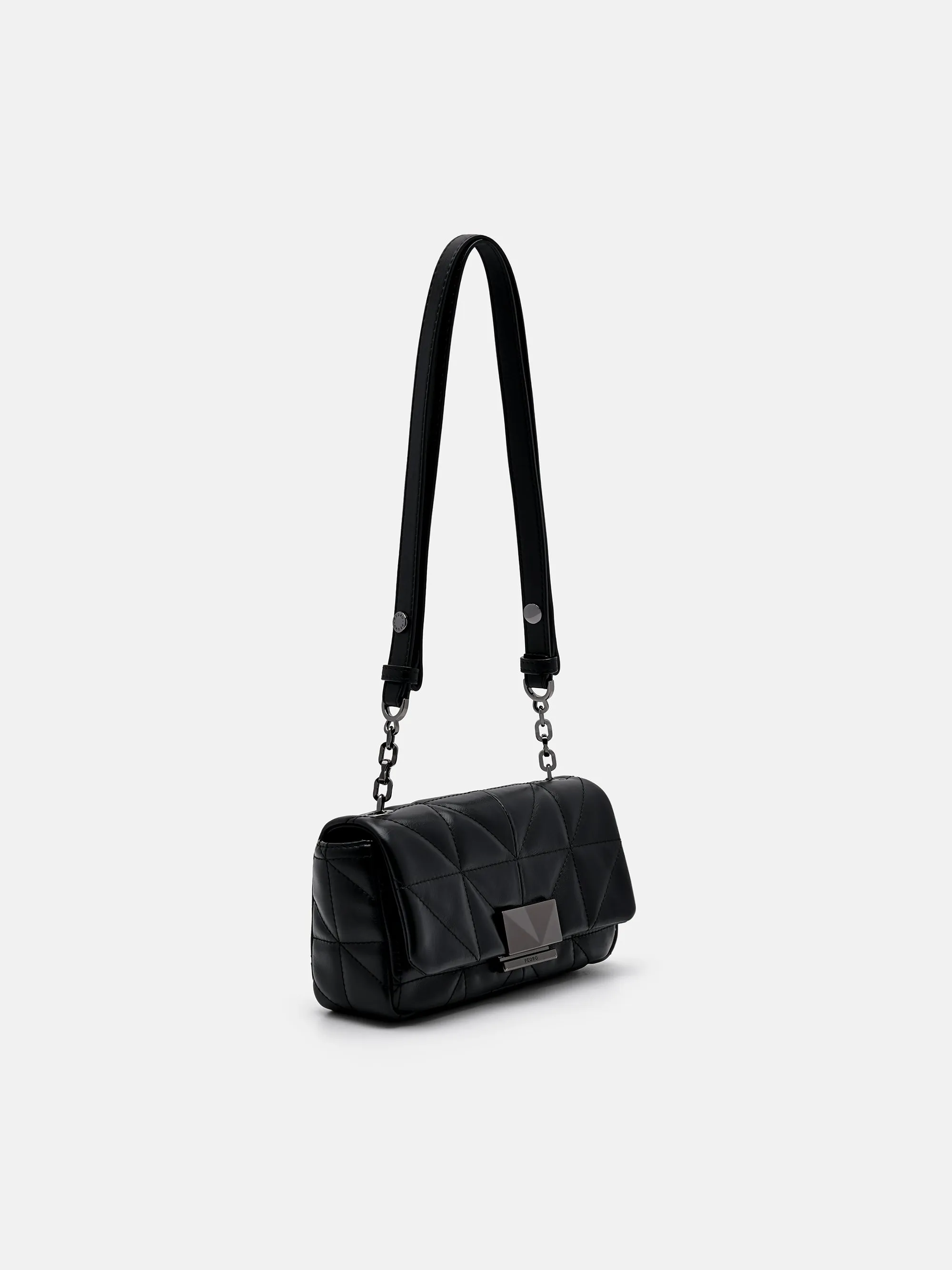 PEDRO Studio Leather Mini Shoulder Bag in Pixel