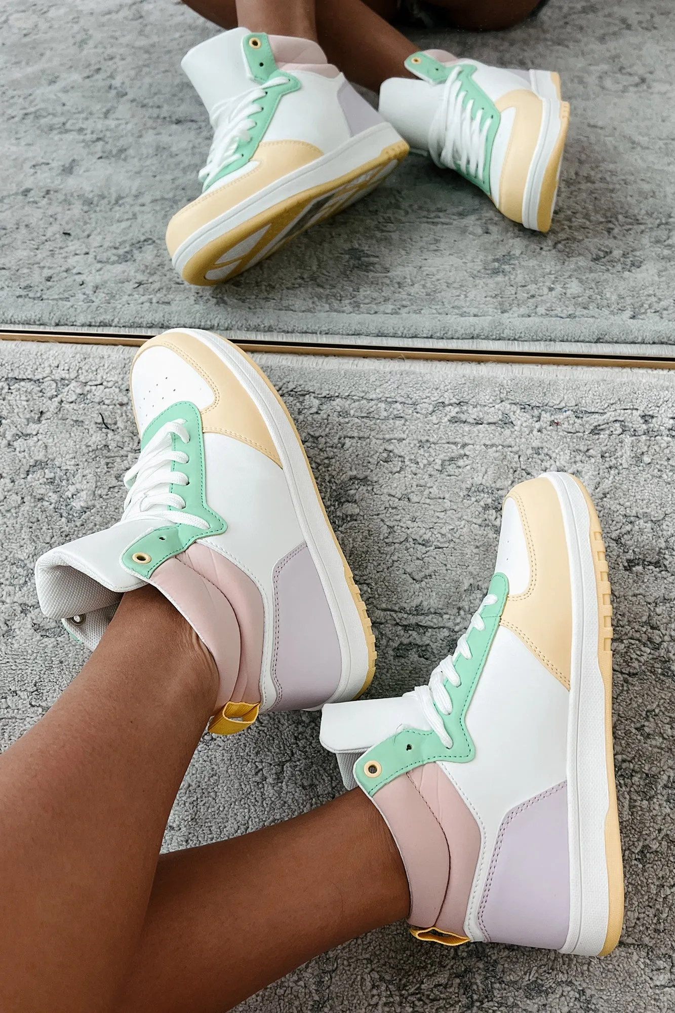 Pep In My Step High Top Sneakers (Multi)