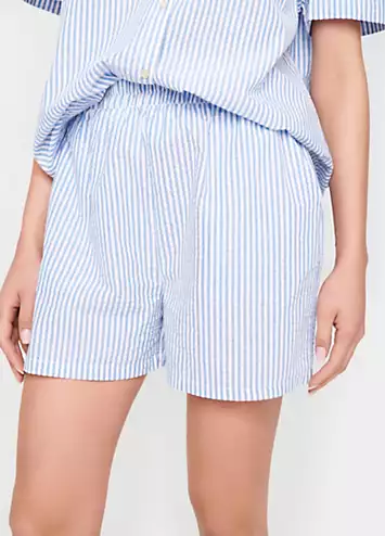 Saint Tropez Elmiko High-Waisted Wide Leg Shorts | Grattan
