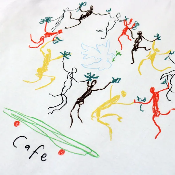 Skateboard Café Peace T-Shirt - White