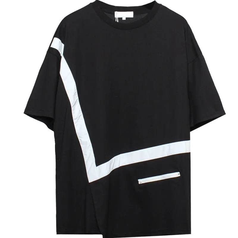 White Stripe Line T-Shirt